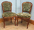 pair of salon chairs